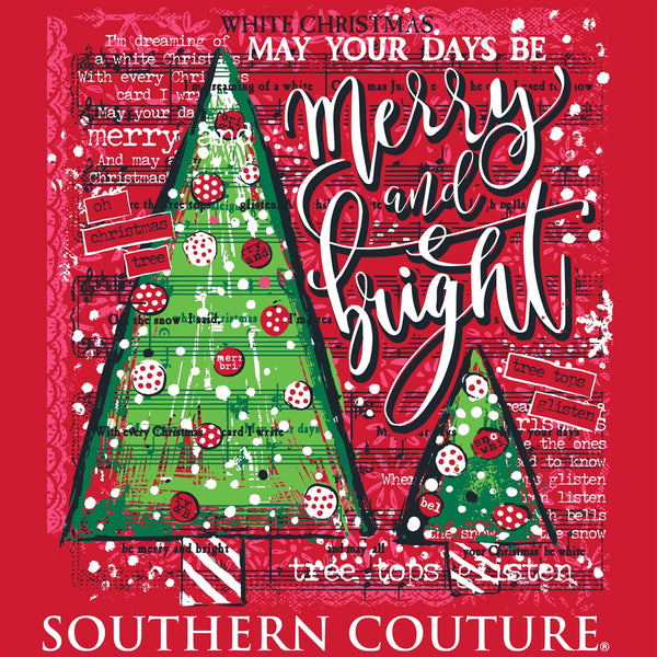Merry & Bright Music Southern Couture Tee