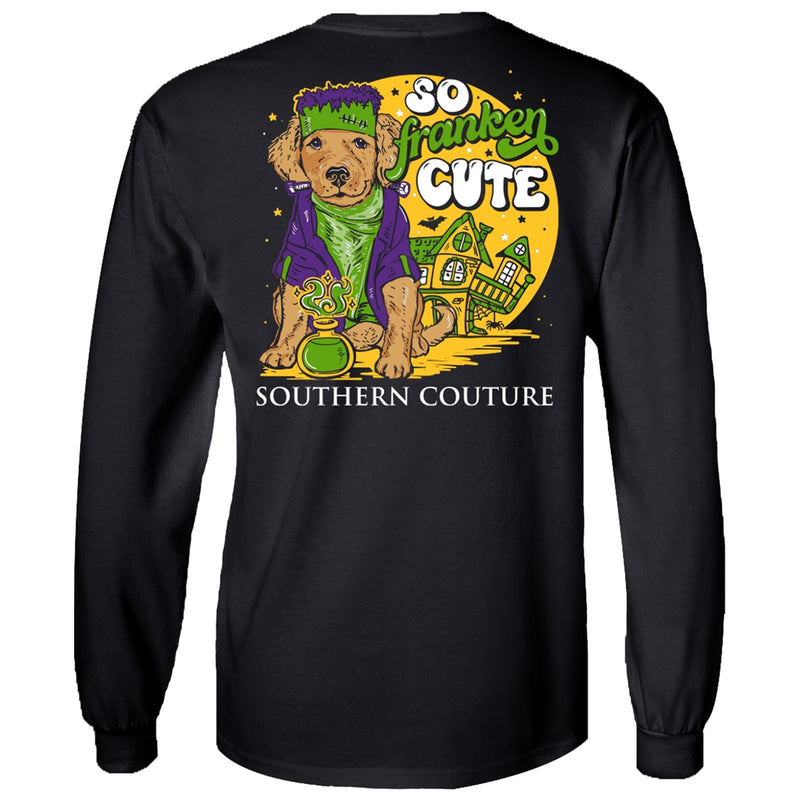 So Franken Cute Southern Couture Long Sleeve Tee