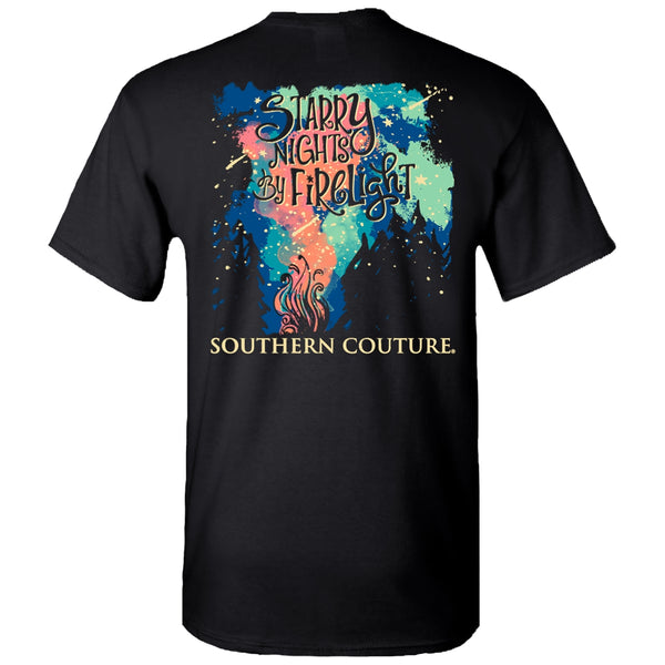 Starry Nights By Firelight Southern Couture Tee