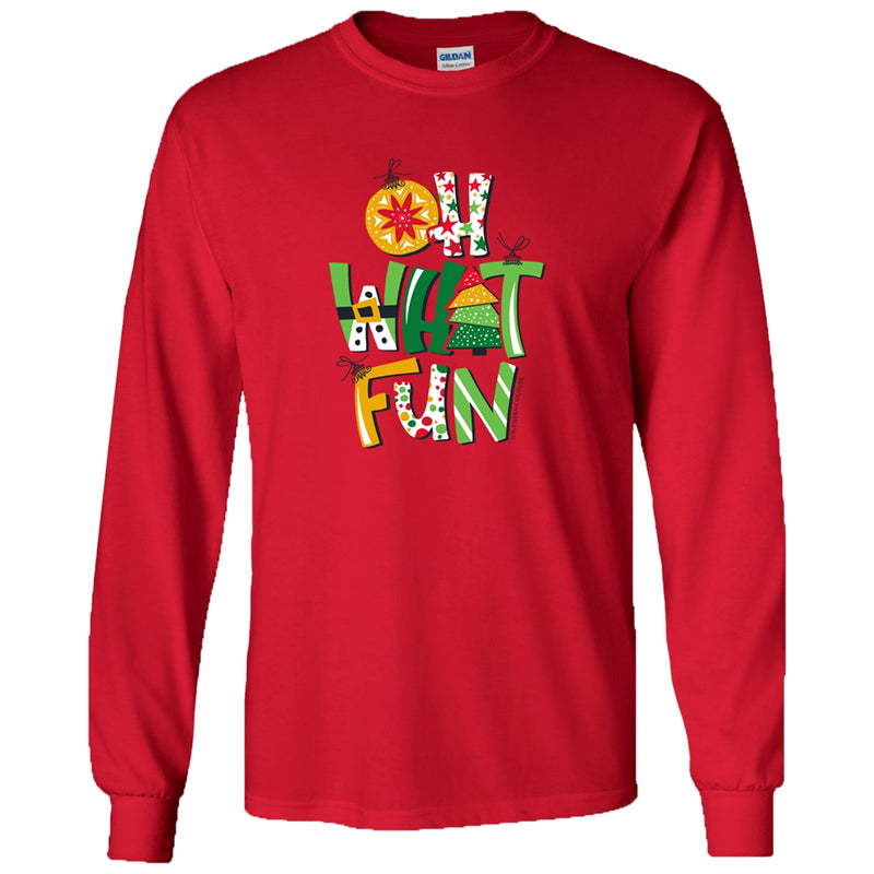 Oh What Fun Southern Couture Long Sleeve Tee