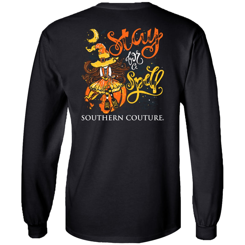 Stay for a Spell Southern Couture Long Sleeve Tee
