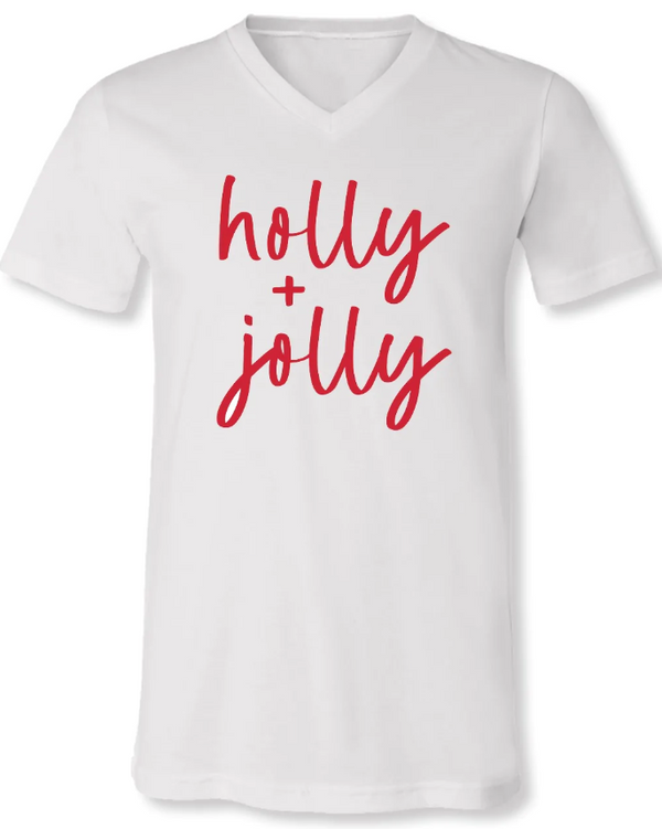 holly + jolly Sassy Frass Front Print Tee