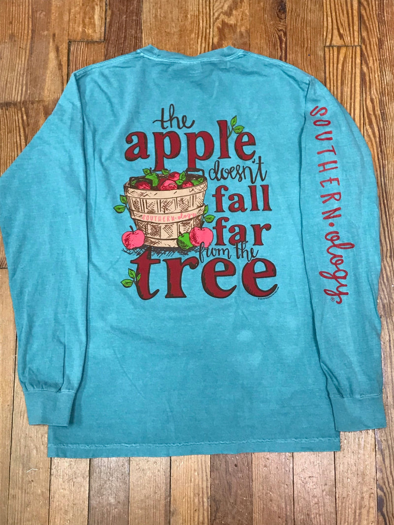 Apple Tree Southernology Comfort Color Long Sleeve Tee