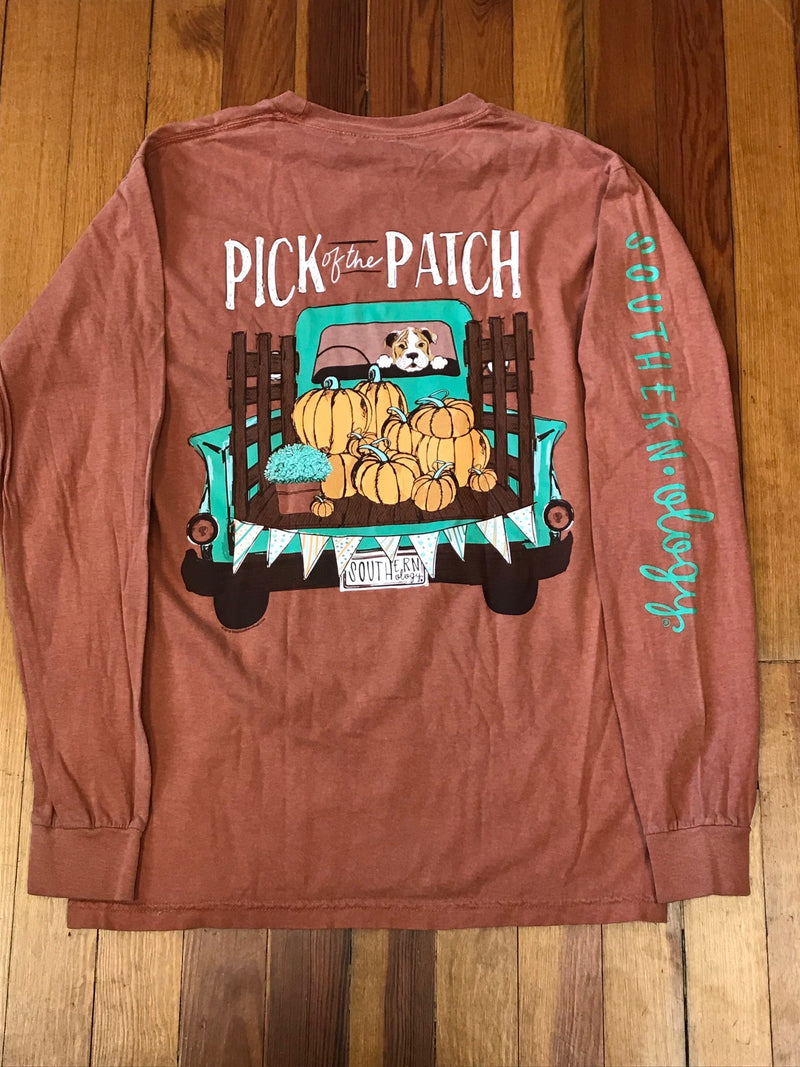 Pick of the Patch Southernology Comfort Color Long Sleeve Tee