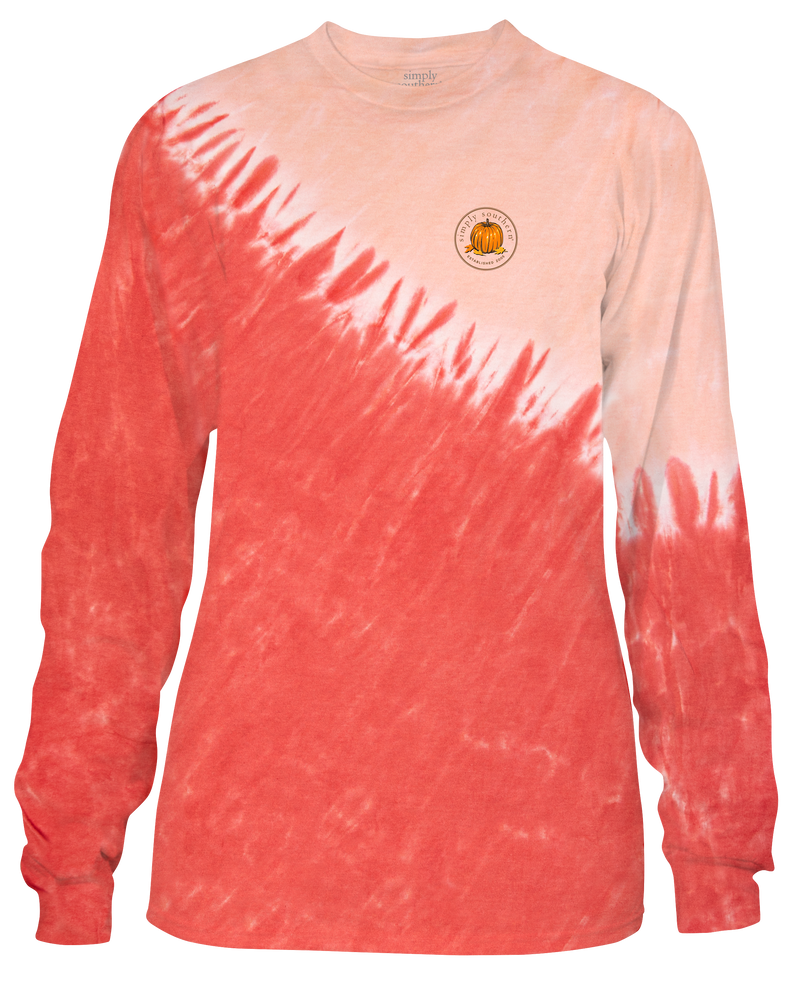 Hello Fall Scarecrow Simply Southern Long Sleeve Tee