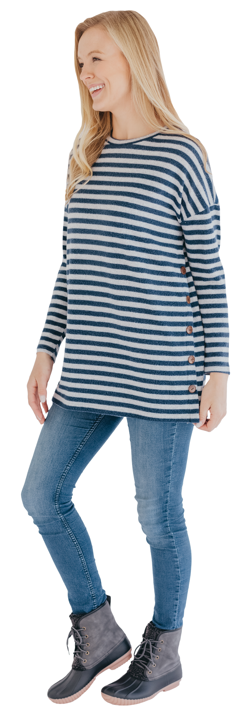 Simply Southern Striped Sweater