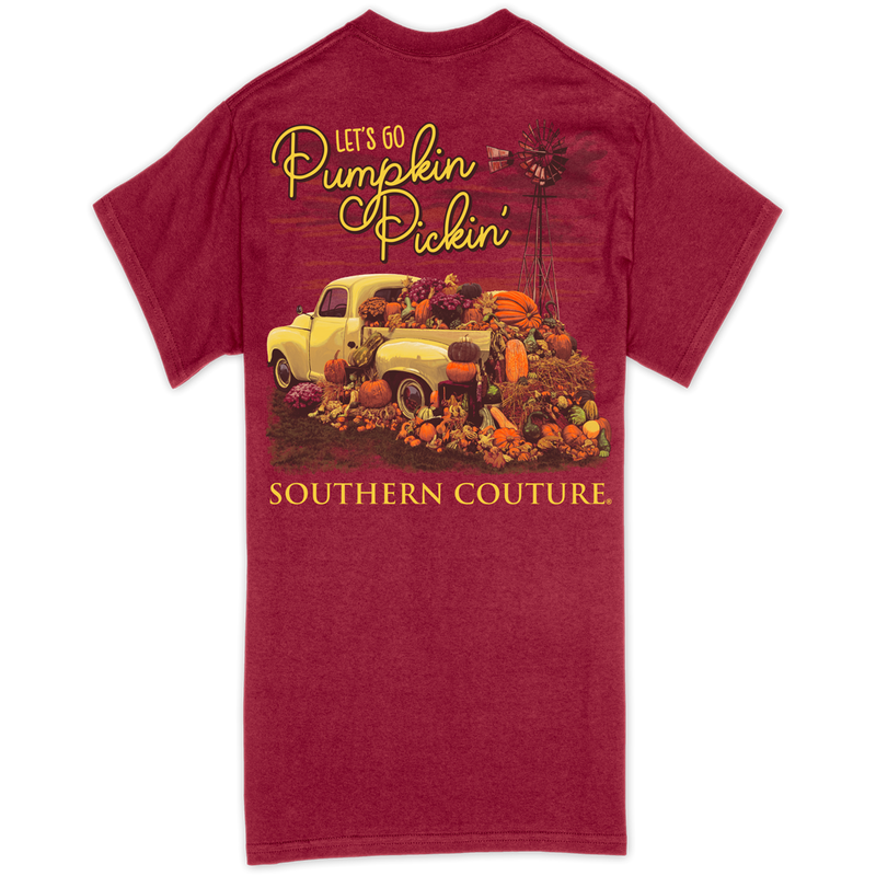 Let's Go Pumpkin Pickin' Southern Couture Tee