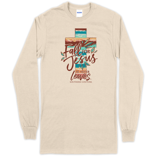 Fall for Jesus Southern Couture Long Sleeve Tee