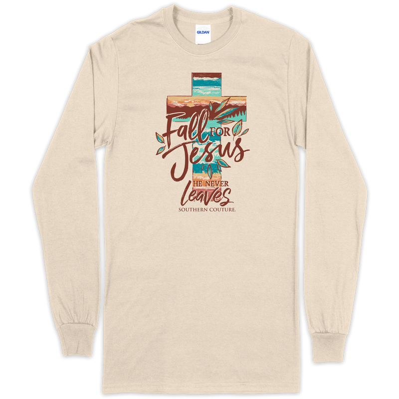Fall for Jesus Southern Couture Long Sleeve Tee